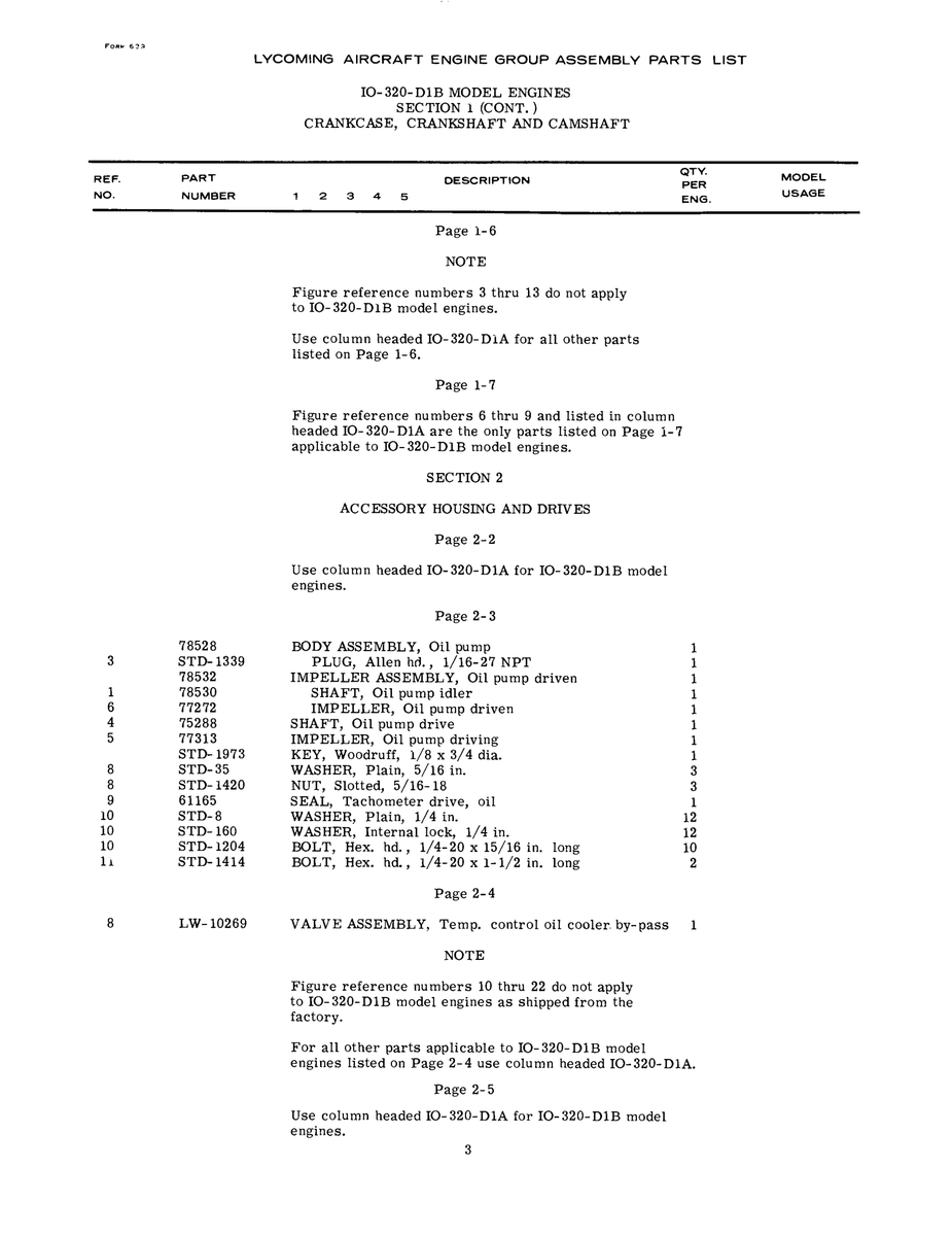 Aviation Part LW-10269
