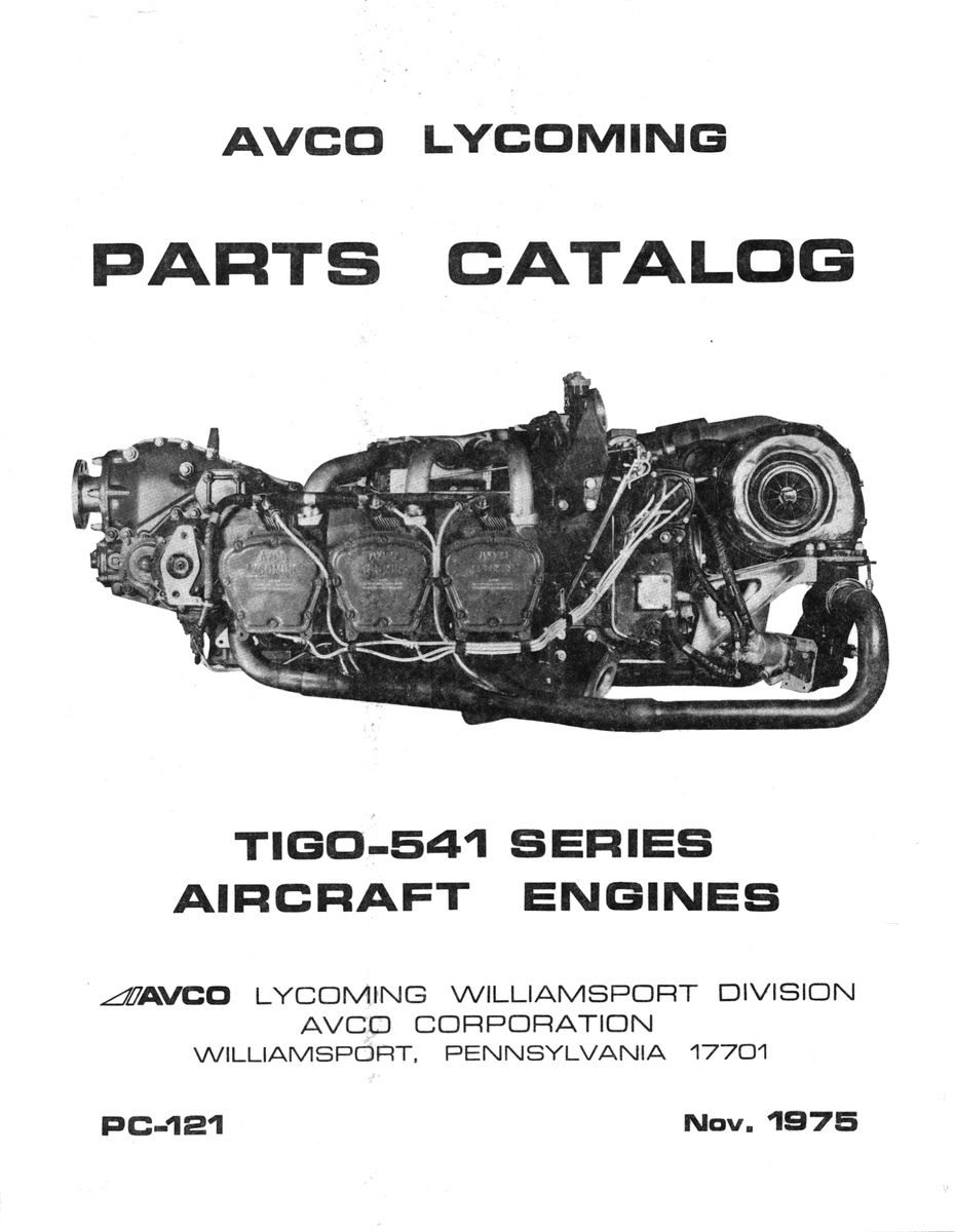 Aviation Part PC-121