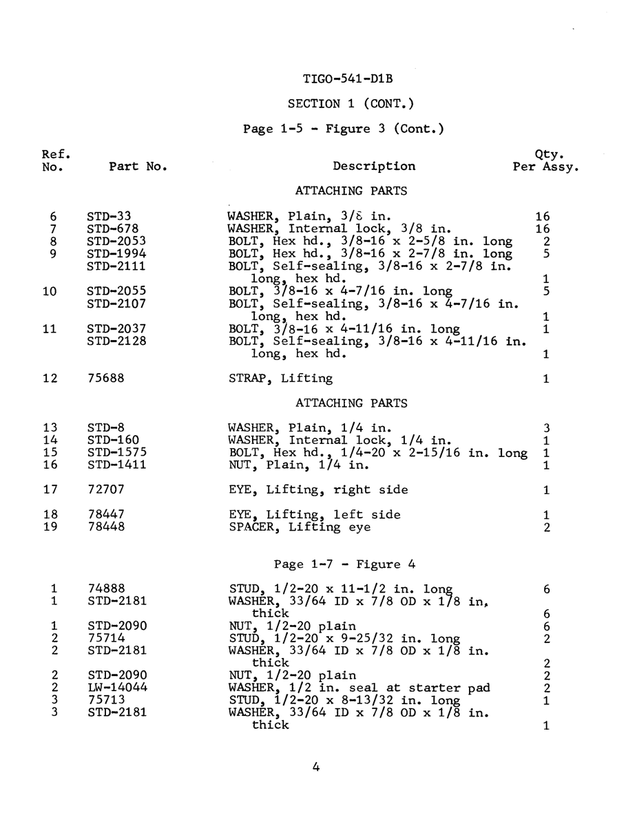 Aviation Part LW-14044