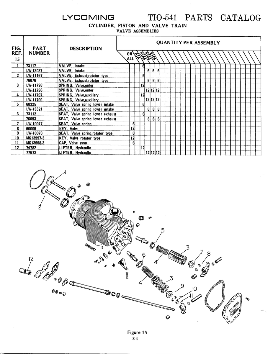 Aviation Part LW-13087