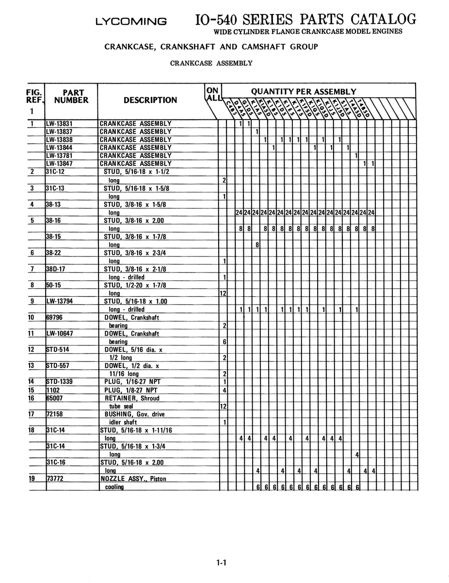Crankcase Assembly | rT LW-13837