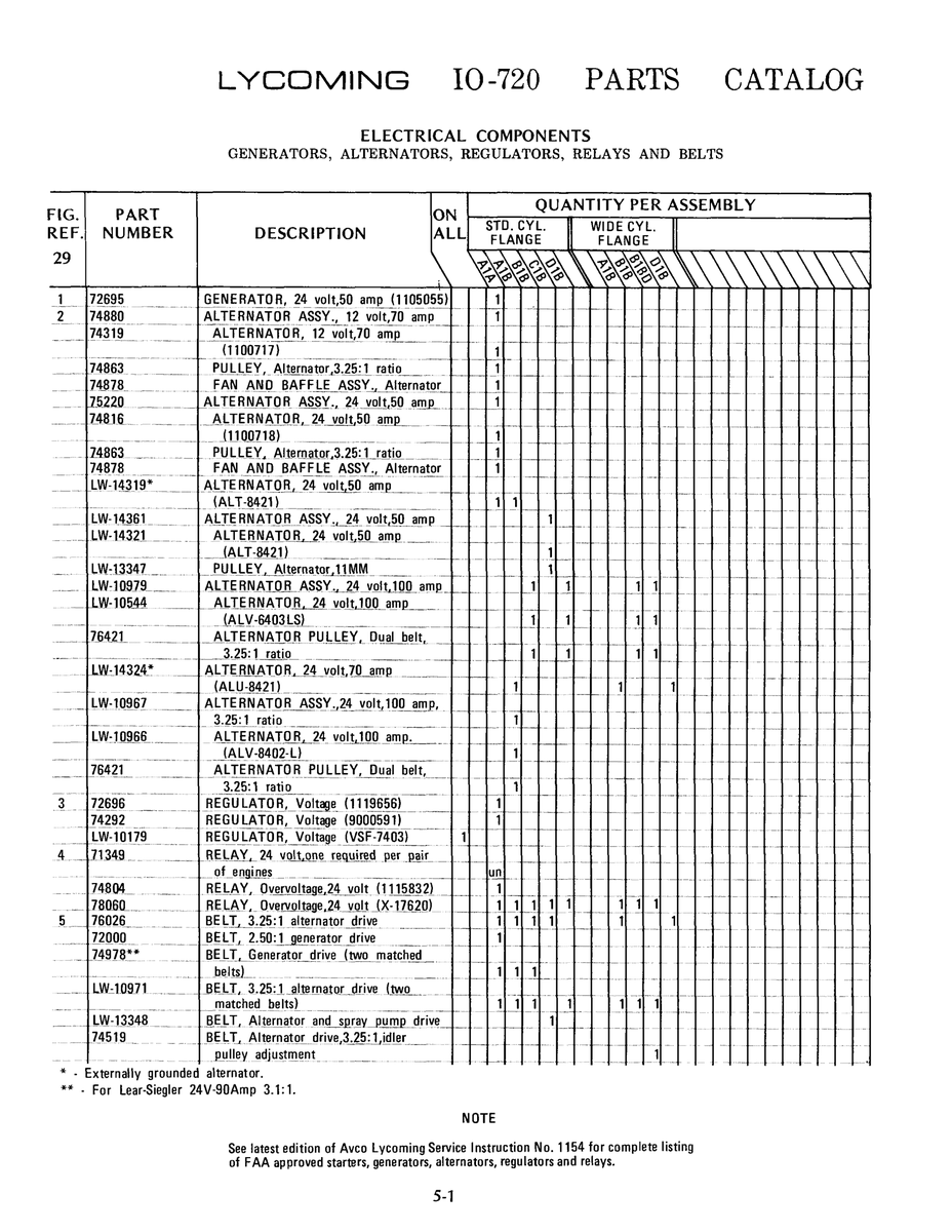 Aviation Part LW-13348