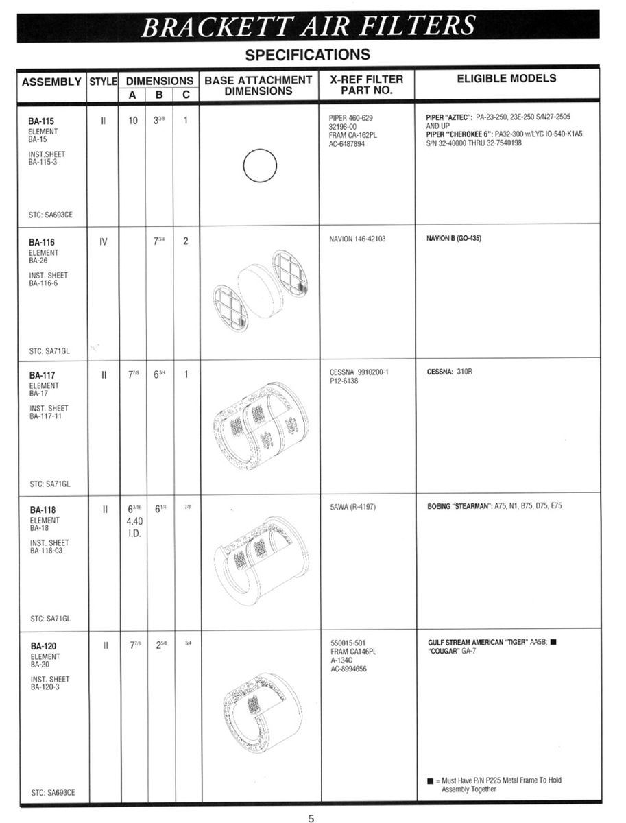 Aviation Part AC-8954656