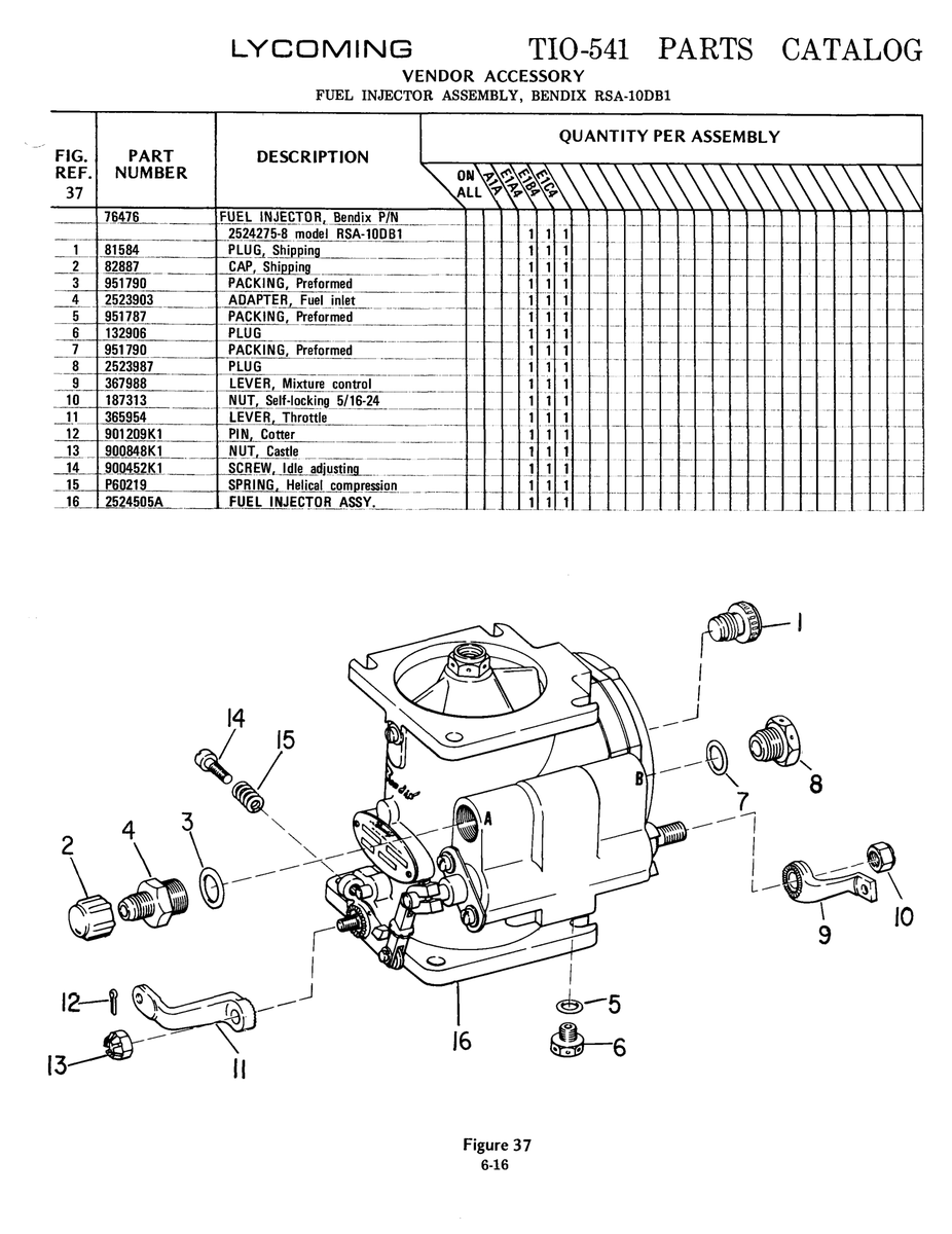 Aviation Part A-10DB1