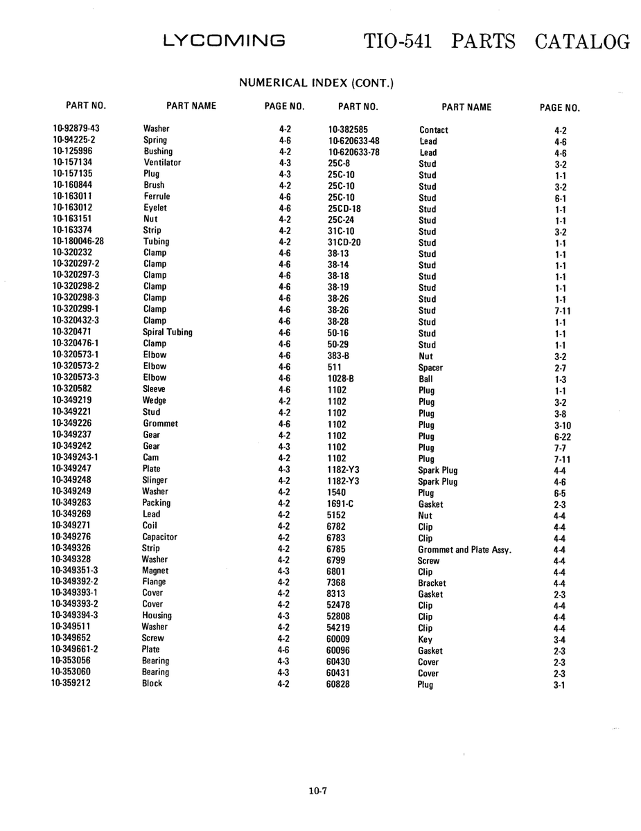 Aviation Part 10-620633-78