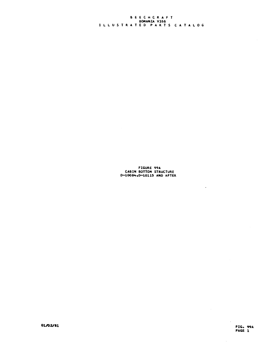 Aviation Part 507TDR for Beechcraft V35 Aircraft