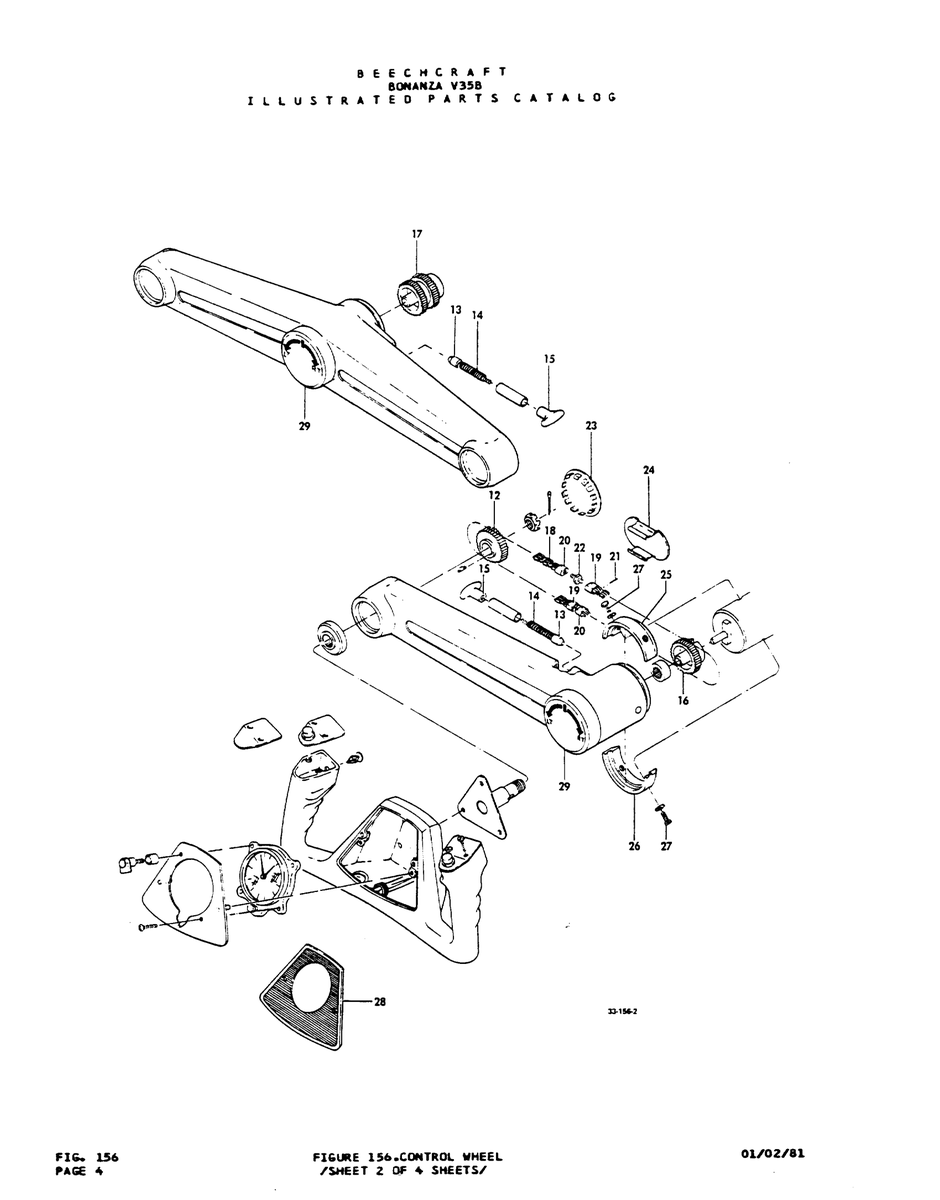 Aviation Part 5004624 for Beechcraft V35 Aircraft