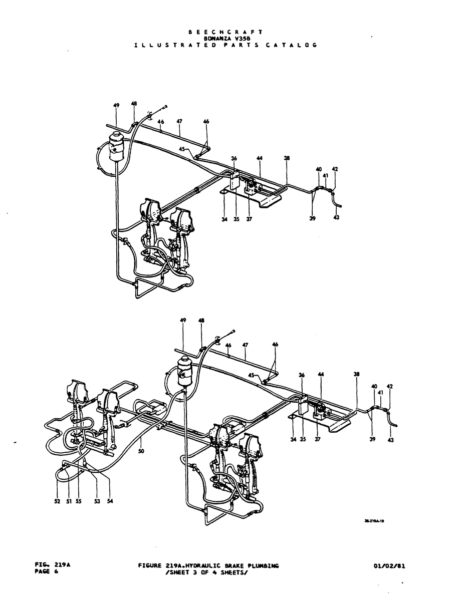 Aviation Part j4i537 for Beechcraft V35 Aircraft