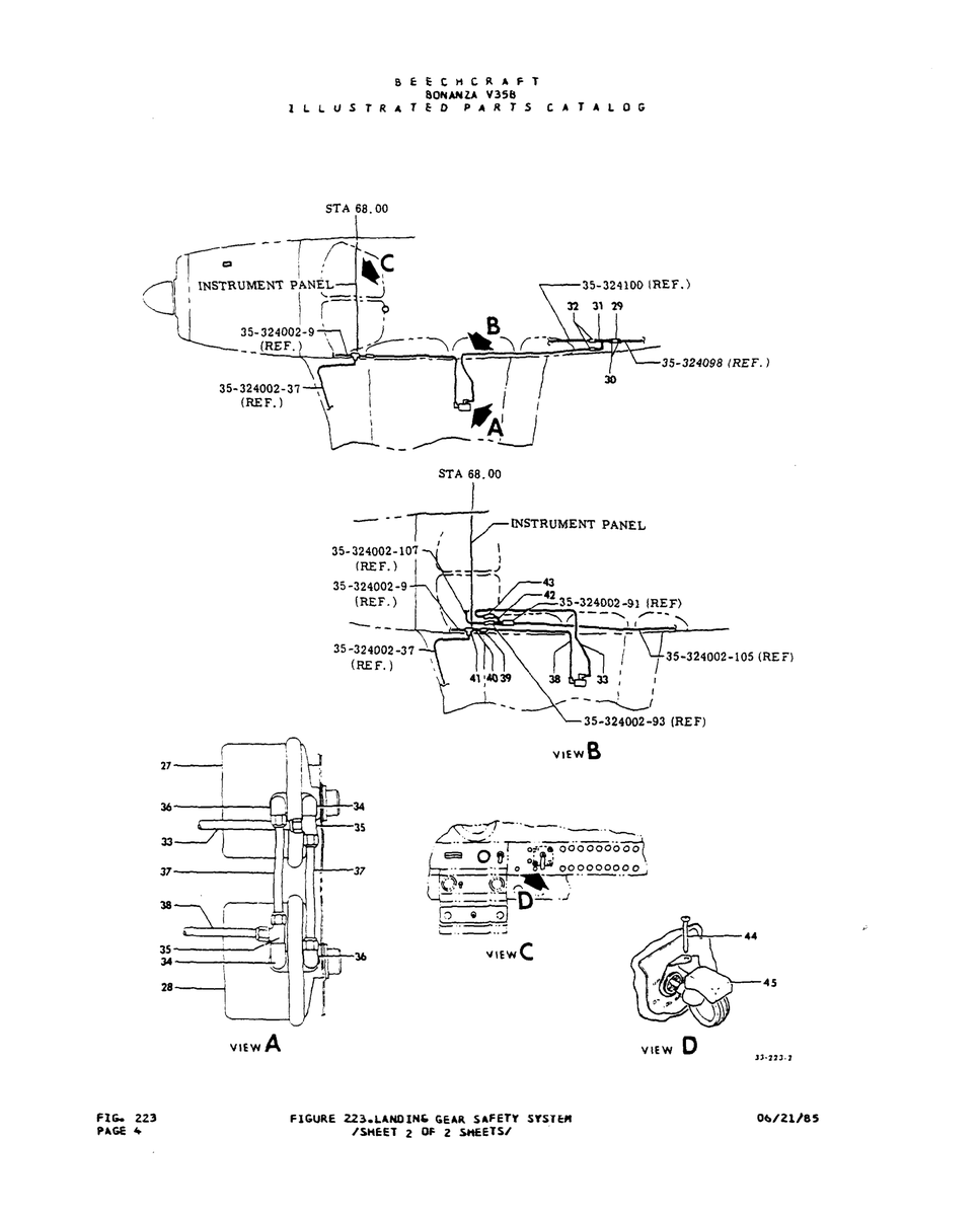 5-324002-91 for Beechcraft V35 Aircraft