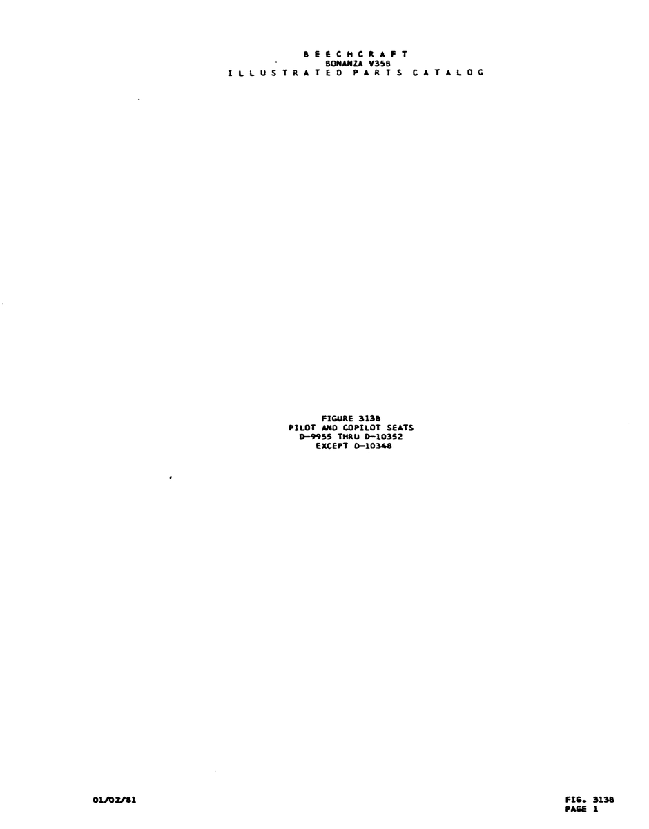 Aviation Part 0-5955 for Beechcraft V35 Aircraft