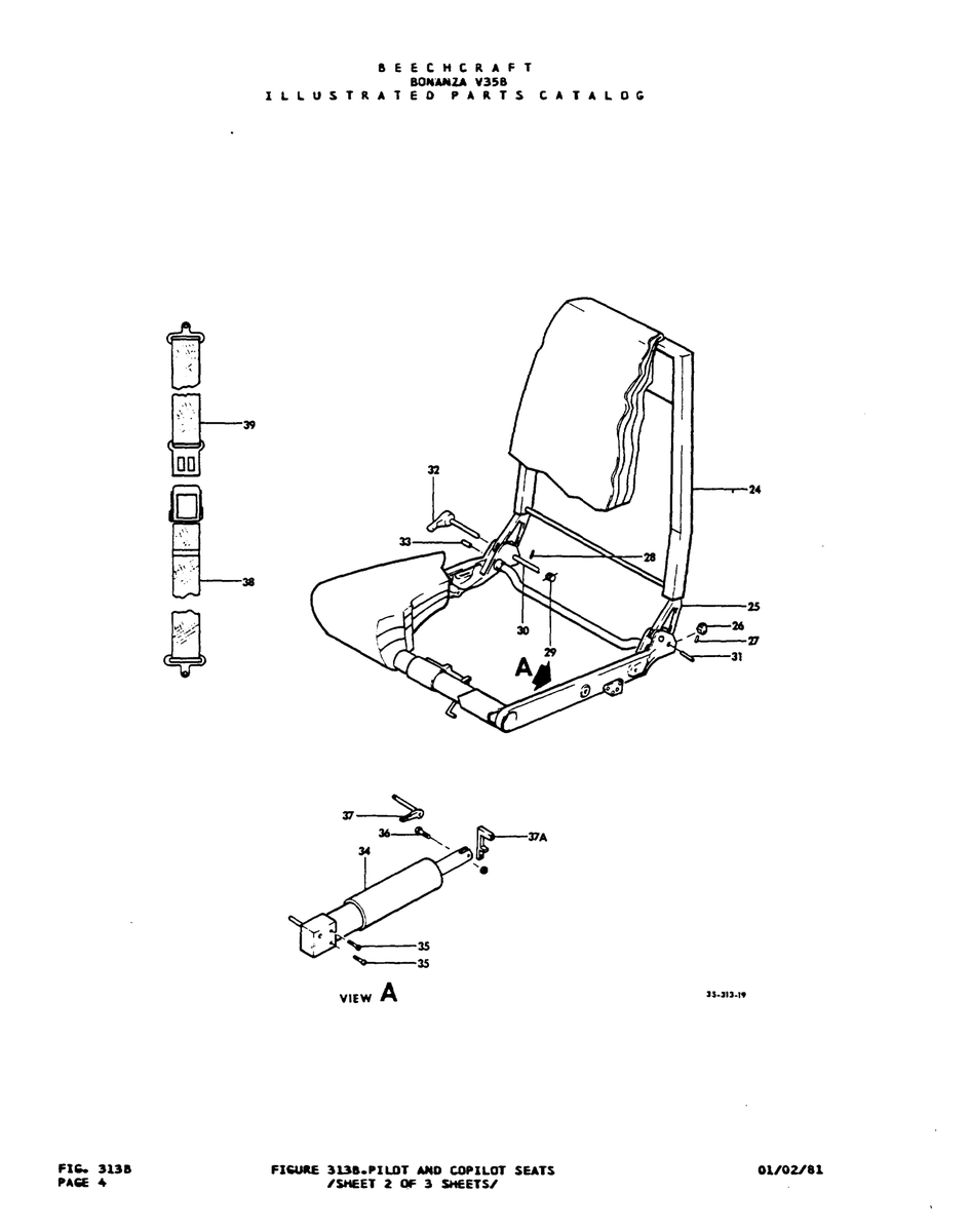 Aviation Part B--35 for Beechcraft V35 Aircraft