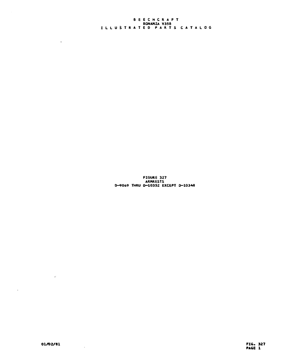 Aviation Part 0-5065 for Beechcraft V35 Aircraft