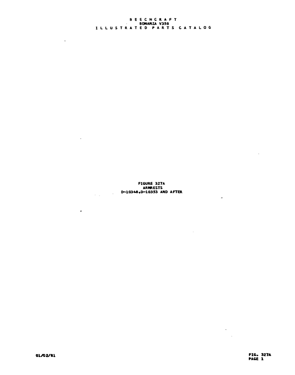 Aviation Part BOIA112A for Beechcraft V35 Aircraft