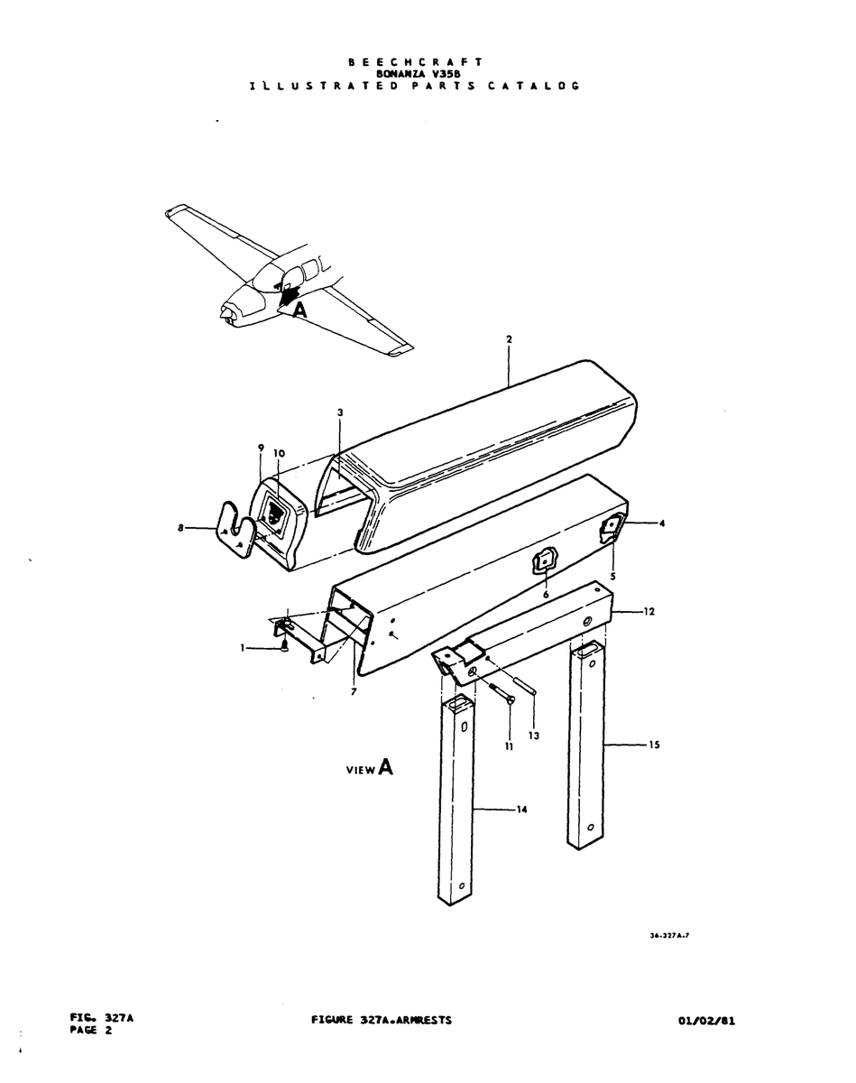 Aviation Part 501151133 for Beechcraft V35 Aircraft
