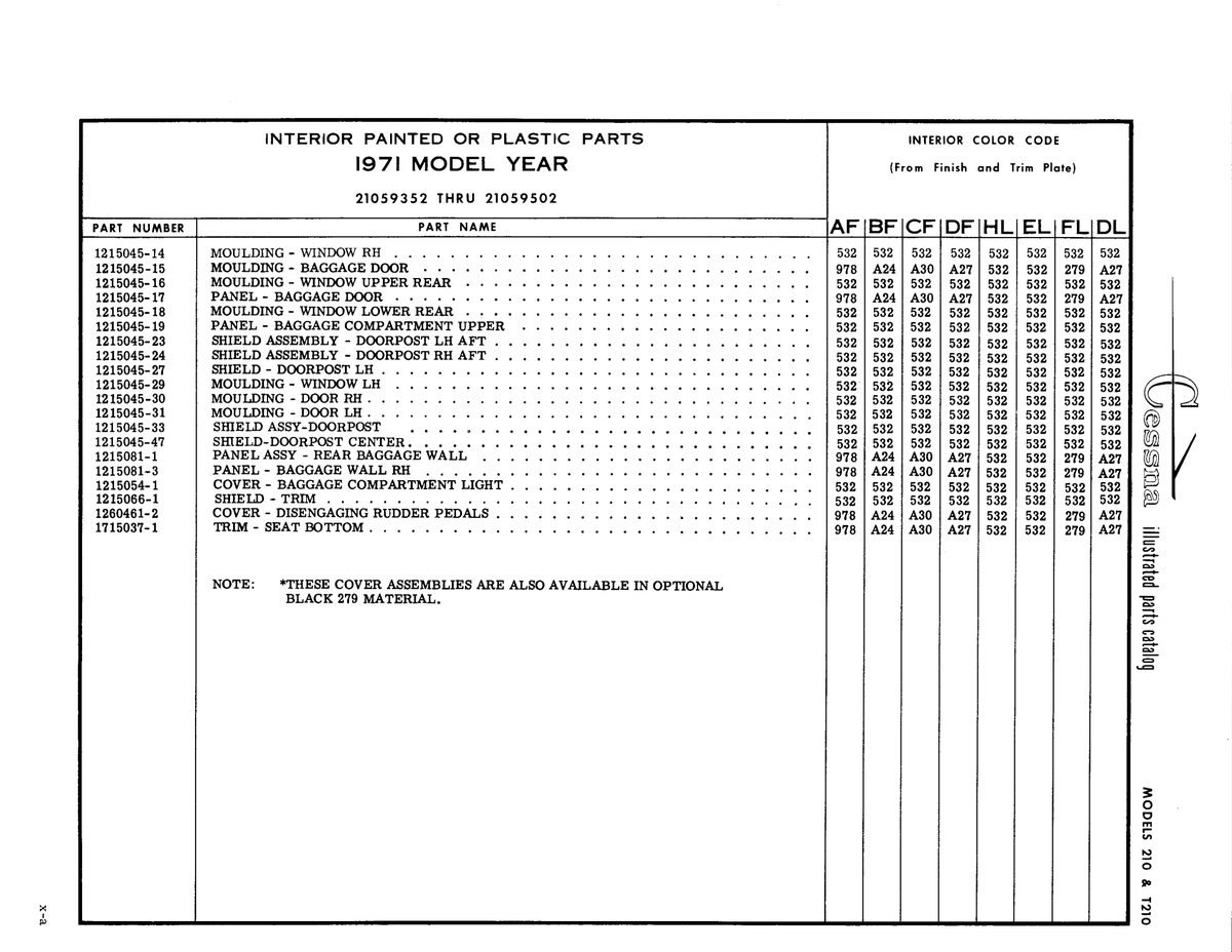 Aviation Part 1215045-33 for Cessna T210F Aircraft