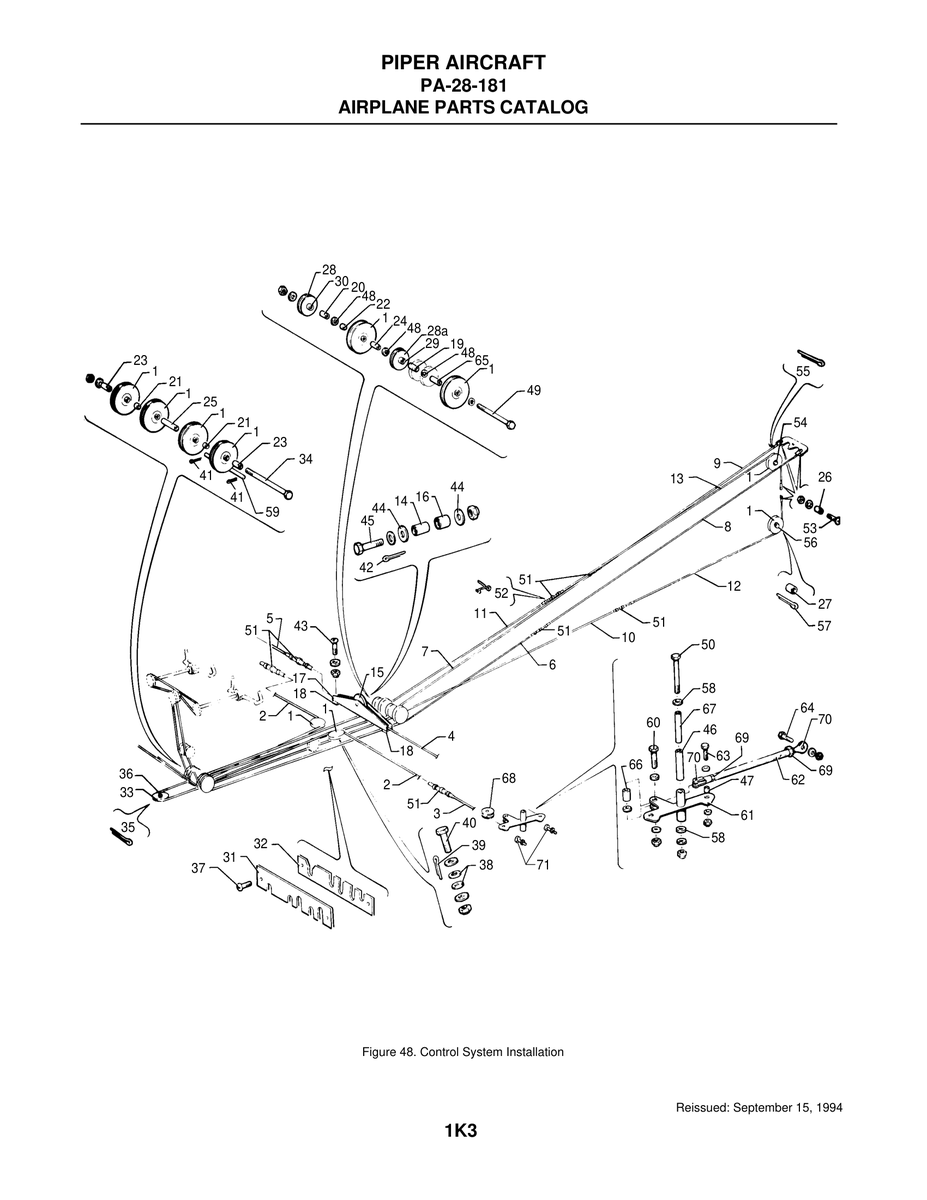 Aviation Part 1948651 for Piper PA-28-181 Archer Aircraft