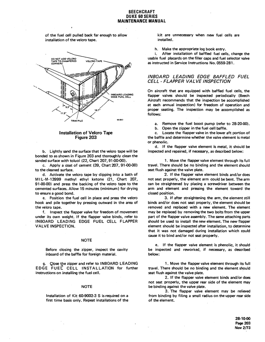 No.. Inboard 0559-281 for Beechcraft 60 Aircraft