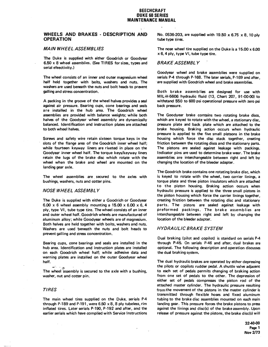 No 0536-203 for Beechcraft 60 Aircraft