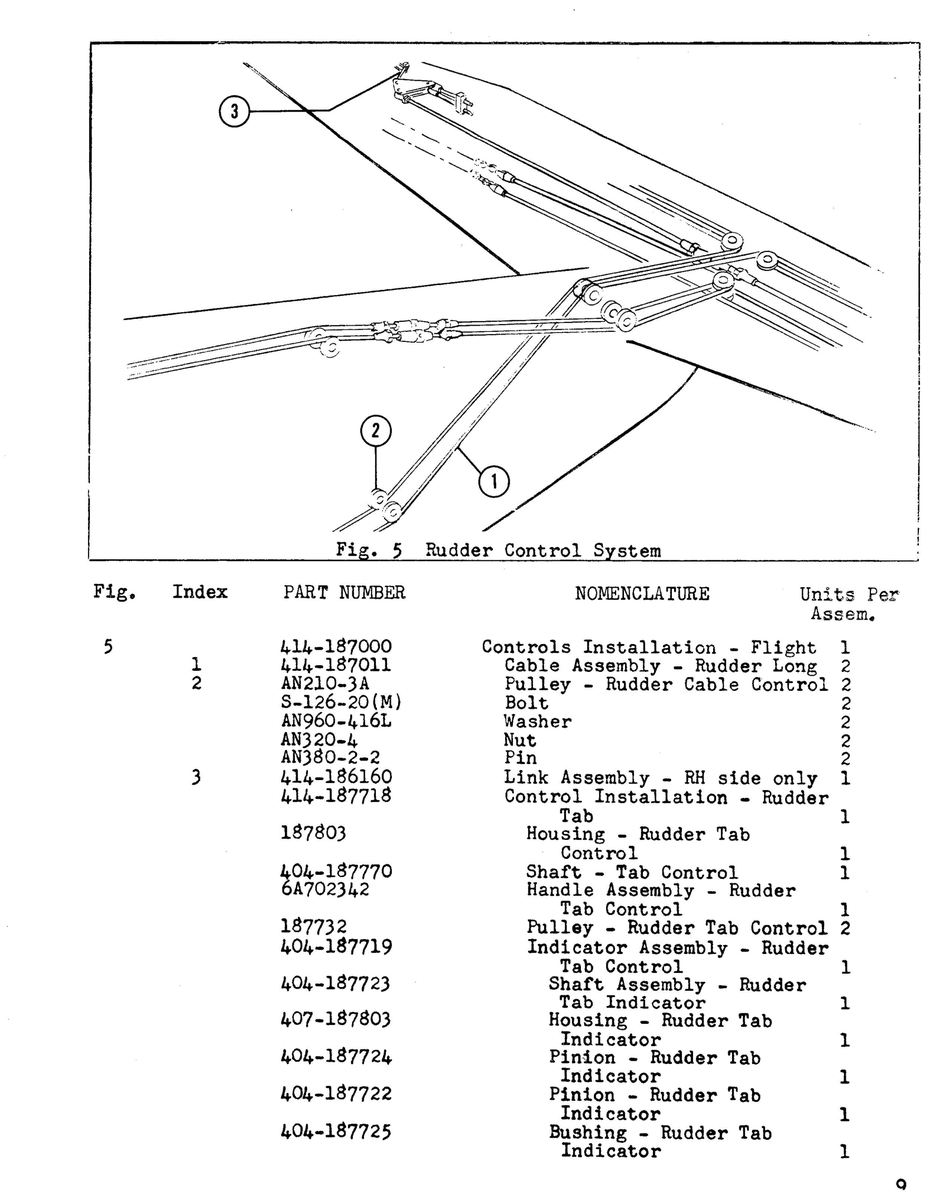 Aviation Part 6A702342 for Beechcraft 18A Aircraft