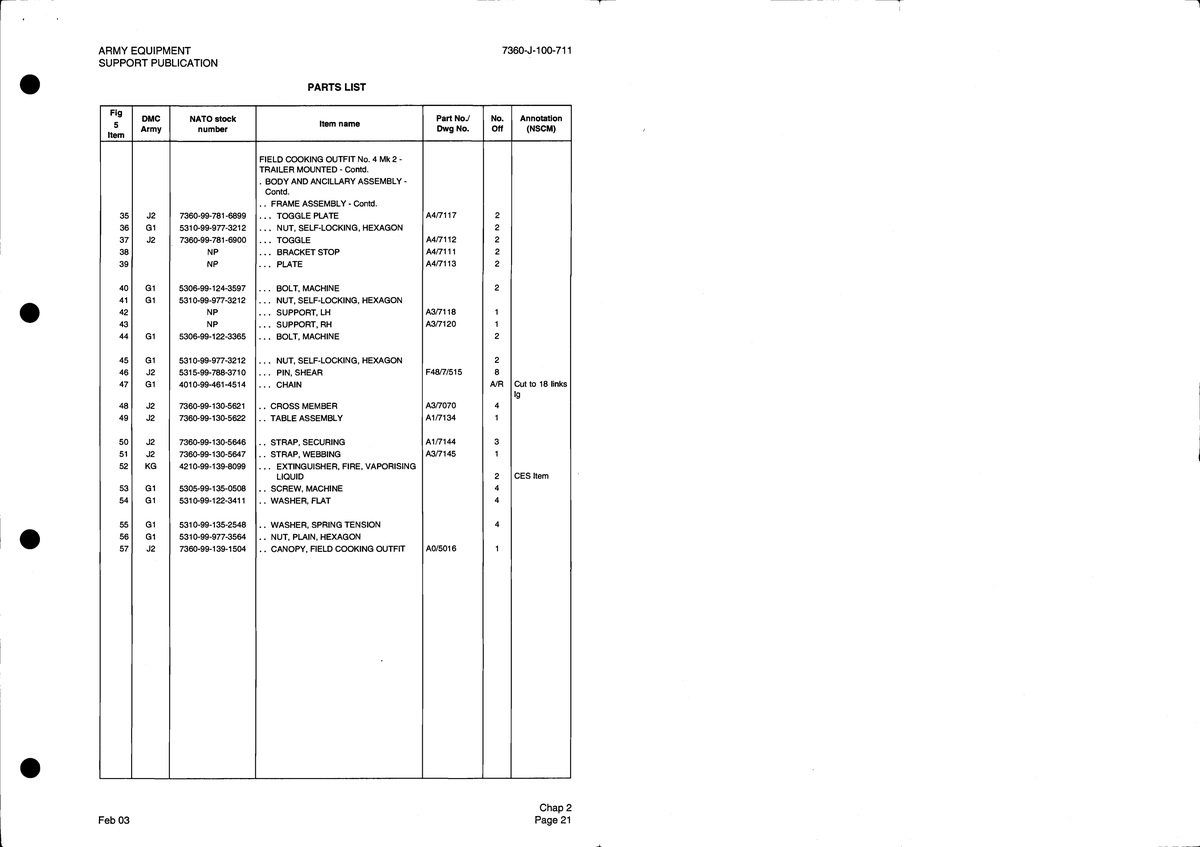 Aviation Part 7360-99-139-1 for Brown Ax 5 Aircraft