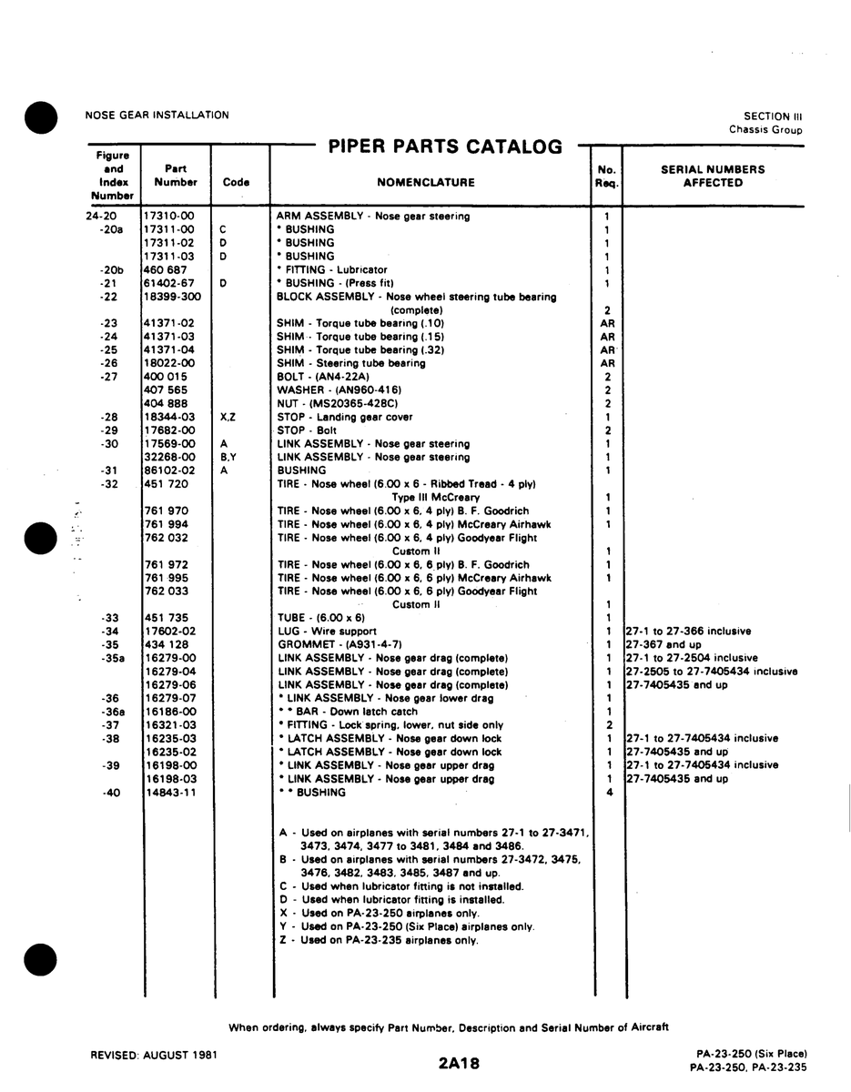 Aviation Part 86102-02 for Johnson Scorpion Too Aircraft