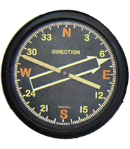 Round Directional Gyro Magnet