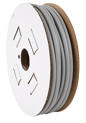 Heat Shrink/Gray, 1/4 diameter, 100' roll HLT-1/4