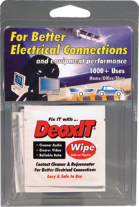 Deoxit Wipes/25 Wipes K-D1W-25