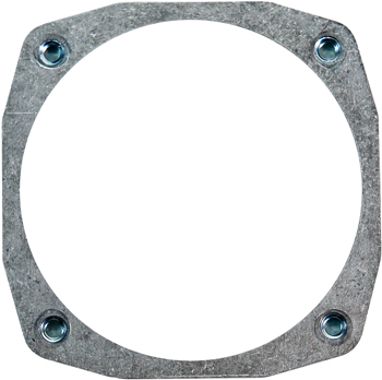 Instrument Mounting Kit/Nut Ring/2.25/Includes Black Brass Mounting Screws & Nylon Washers MK-03