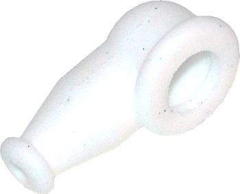 Electrical Terminal Nipple/Rubber, Silicone, Color: White. MS25171-2S