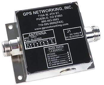 GPS Networked Line Amplifier/30db Gain/N/5/110 NLA30RPDC