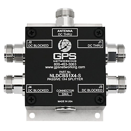 Network Antenna Splitter/With Sma connector. NLDCBS1X4-S/5/Mc