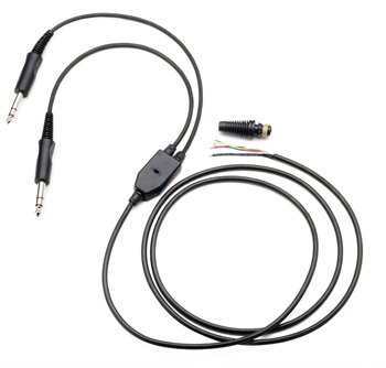 Mono/Stereo Headset Cable/5' cable with mono/stereo switch PA-79