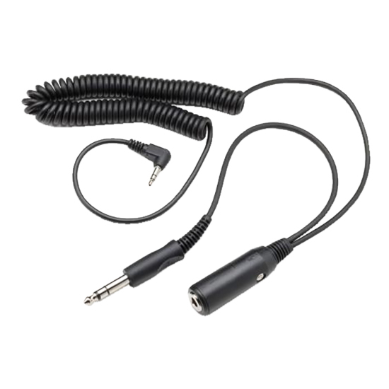 General Aviation Music Player Adapter/dual plug headset  PA-80S