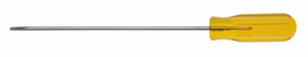 Screwdriver/Xcelite, 1/8 in. X 6 in. regular round blade, amber handle R186