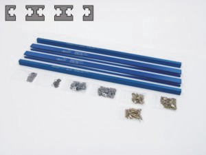 Rail Tray Mount Kit/Triple stack, Reduced outer & full dimension center RK3020