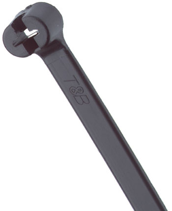 30.33 120LB Self Lock Cable Tie/Black TY29MX pack of 1000