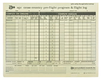 X-Country Logs/Pad