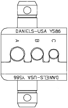 Die Set/Buff Cavities Y586