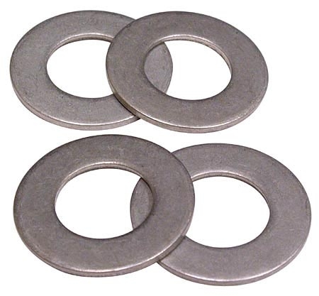 Standard Thickness Stainless Steel Flat Washer, 1/2 inch, 50 pack Hd AN960C-816-50