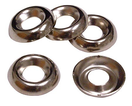 Stainless 82 Cup Interior Finish Washer, No. 4, 100 pack Hd FCW4-100