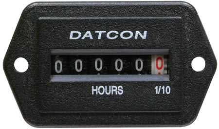 Mini Rectangular Hobbs Engine Hour Meter Datc Mini Datcom