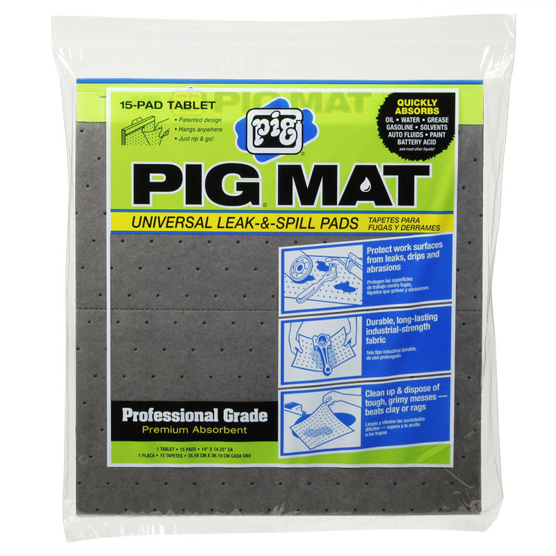 Pig Universal Lightweight Absorbent Mat Tablet 25101