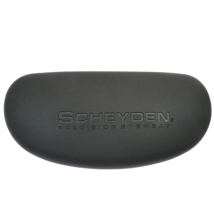 Scheyden Leather Clamshell Sunglasses Case With Logo ZZYCSCS1