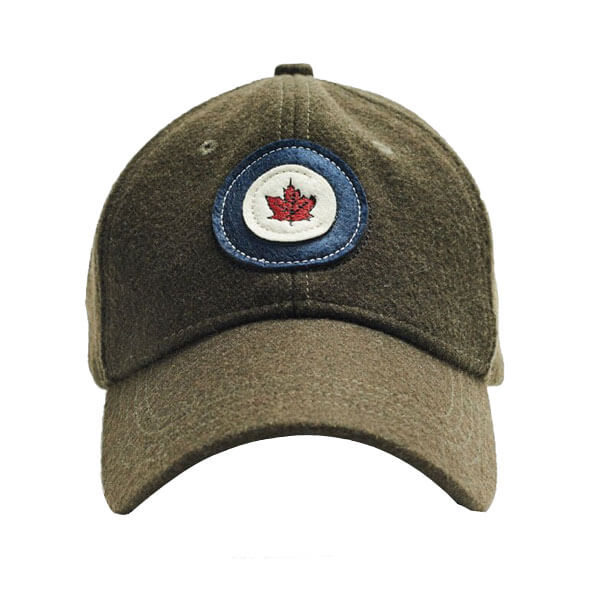 Rcaf Wool Cap - Khaki U-Cap-Wrcaf-Ki