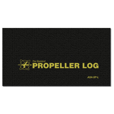 Asa Propeller Log Book Asa-Sp-L