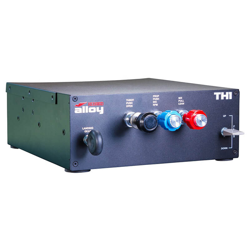 Redbird Alloy Single Engine Vernier Throttle Quadrant TH1 O-1138