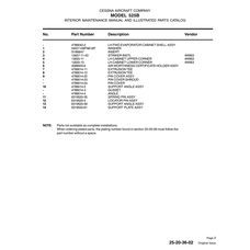 Aviation Part 4789014-12 for Cessna 525 Aircraft