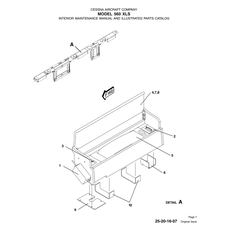 Original Issue 25-20-16-07 for Cessna 560XL Aircraft