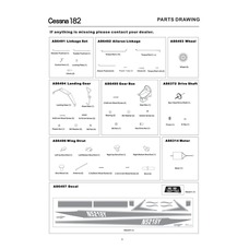 Aviation Part AS6492 for Cessna 182 Skylane Aircraft